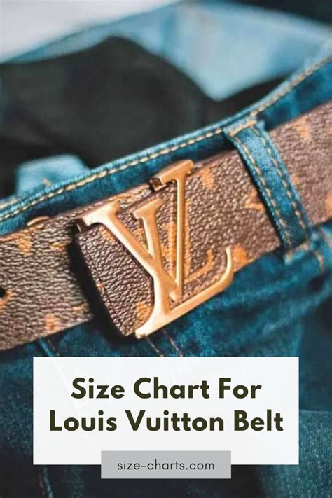 louis vuitton größentabelle|louis vuitton belt size chart.